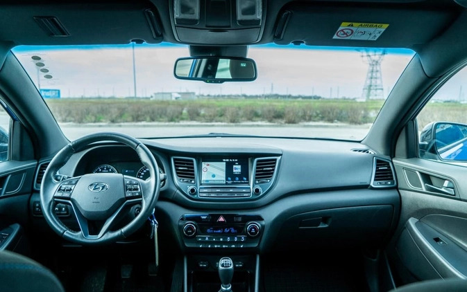 Hyundai Tucson cena 79500 przebieg: 80334, rok produkcji 2018 z Zduny małe 407